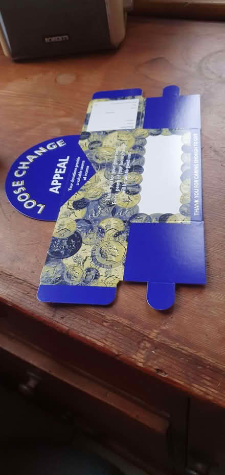 Photo of free Unbranded Charity money boxes (Whatstandwell DE4) #1