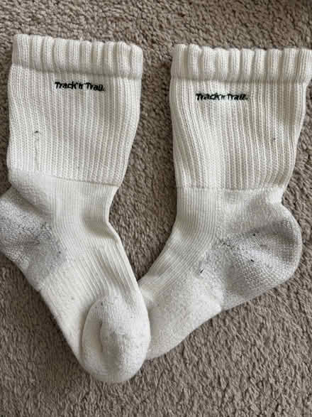 Photo of free Thick hiking socks, wide ankles (Sunnyvale near Fremont H.S.) #1