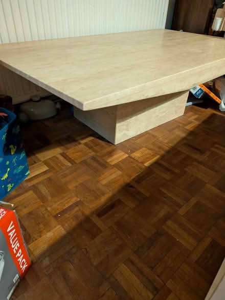 Photo of free Large marble coffee table (Ruislip HA4) #1