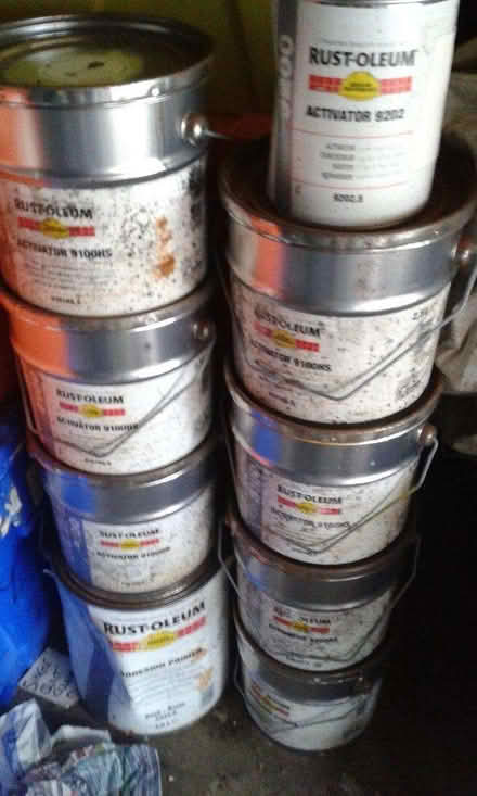 Photo of free 19 Cans of Rust Oleum Rustoleum Activator 9100HS job lot (Ireby CA7) #1