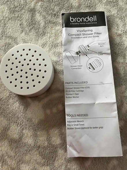 Photo of free Vivaspring Shower filter (Wakefield, MA) #1