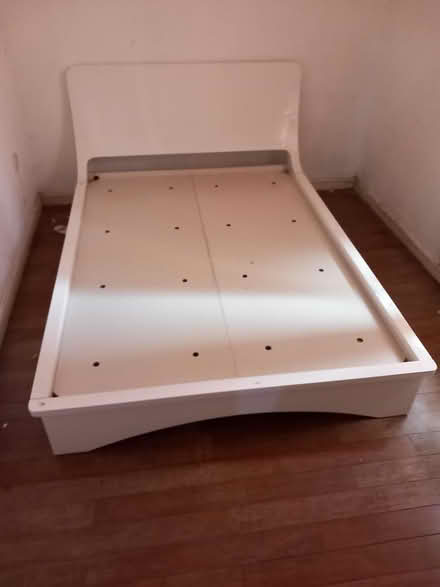 Photo of free Sled bed double 4'6" (Bedford Elstow Road area) #1