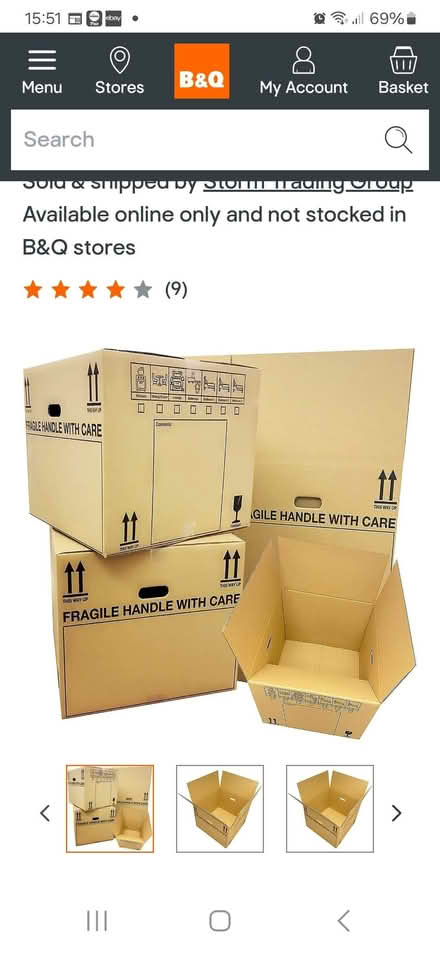 Photo of Packing boxes (Woodley RG5) #1