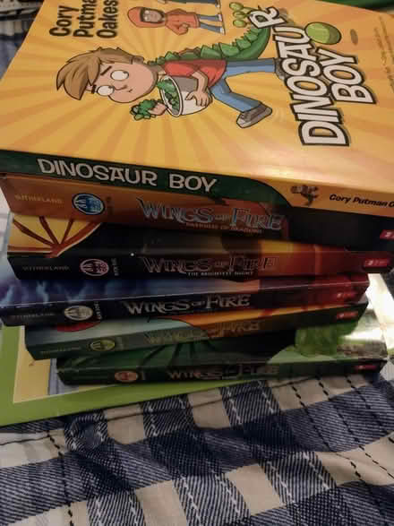 Photo of free Wings of Fire & Dinosaur Boy Books (Near Goodwood Museum & Gardens) #1