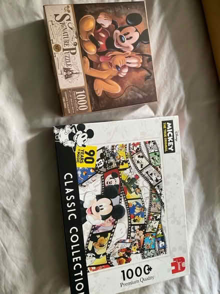 Photo of free Mickey 1000 piece puzzles (Bracknekl RG12) #1