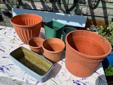 Photo of free Larger Plant pots (Presteigne LD8) #1