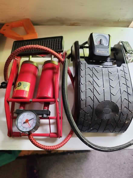 Photo of free Manual foot pumps (Gidea Park RM11) #1