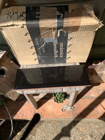 Photo of free Black and brown subway tiles (Letchworth SG6) #1