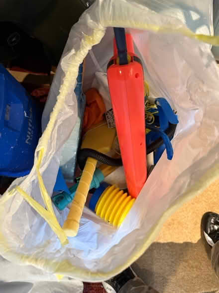 Photo of free Footballs x10 + random garden toys (Sevenoaks TN13) #2