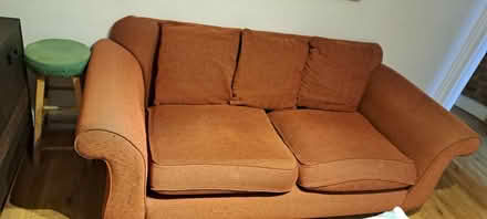Photo of free Red/Amber sofa (CR0) #1