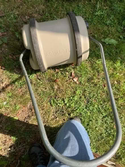 Photo of free Aquaroll camping/caravan water container and handle (Cheadle Hulme SK8) #1