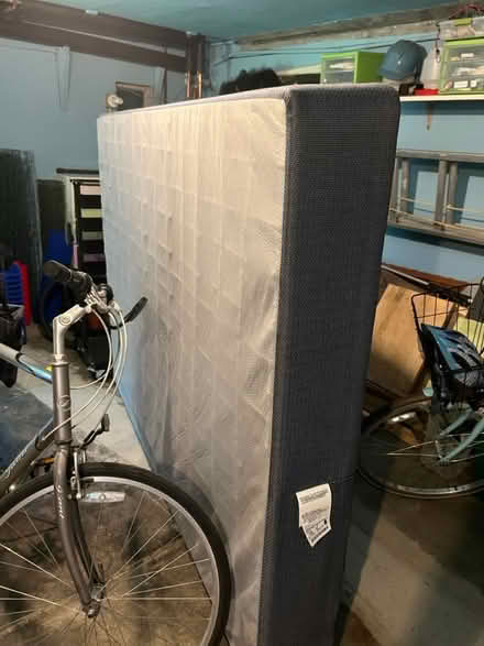 Photo of free Queen box spring nearly new (Menlo Park) #1