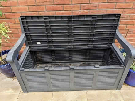 Photo of free Plastic Storage Bench (SN26 7DD Broad Blusdon) #3