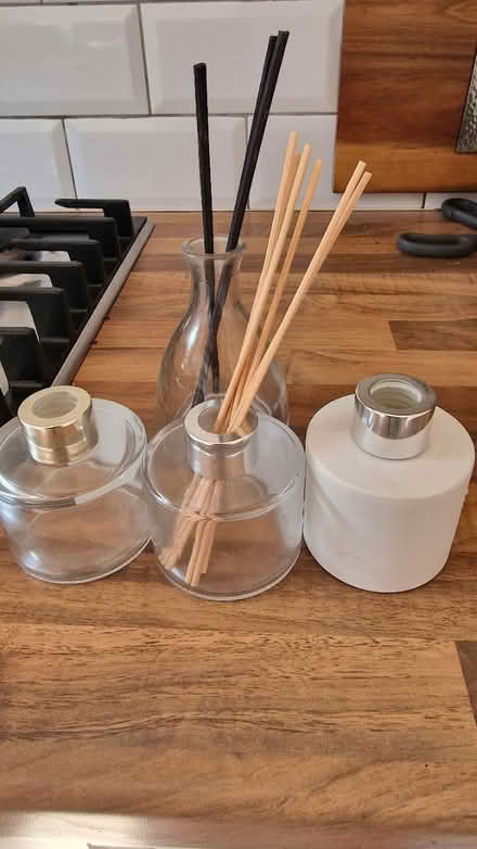 Photo of free Empty reed diffuser bottles (Kirk Hallam) #2