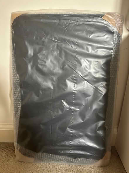 Photo of free Black Faux Leather Single Headboard (Surbiton KT5) #2