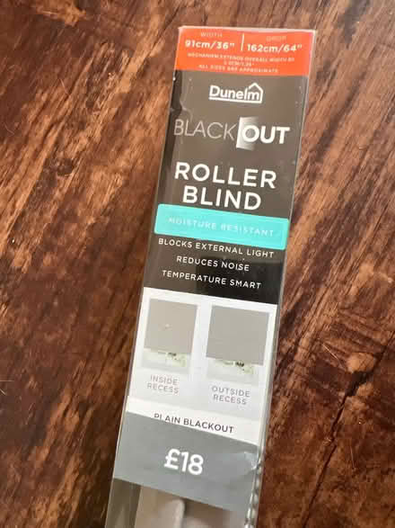 Photo of free Dunes Blackout Roller Blind (Walton Cardiff) #1