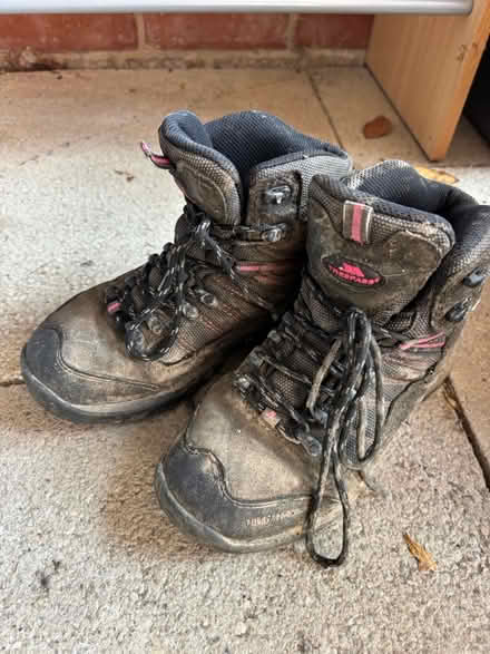Photo of free Size 4 walking boots (Swillington, LS26) #1