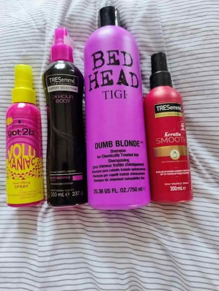 Photo of free Selection of unused/unwanted hair care products (Queenstown Road SW8) #1
