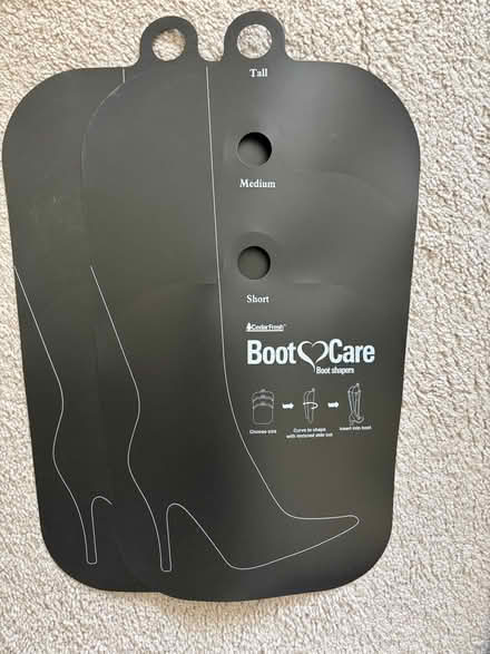 Photo of free One NEW pair boot shapers (Sunnyvale near Fremont H.S.) #2