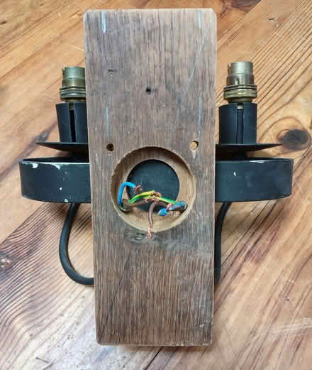 Photo of free Wrought iron wall lights fittings (Riverdene RG21) #1