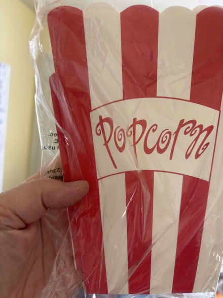 Photo of free 3 cute popcorn cartons (Sunnyvale near Fremont H.S.) #1