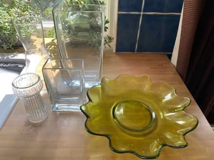 Photo of free Glass vases and dish (Caversham RG4) #2