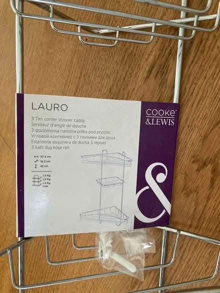 Photo of free 3 tier corner shower caddy (Abbeyhill EH8) #2