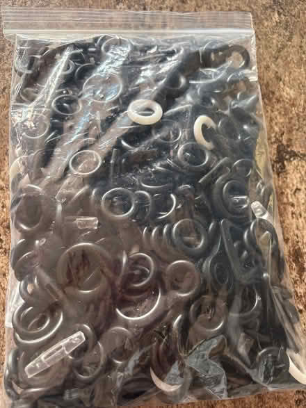 Photo of free Bag of toggles, loops and triangles (Bacton IP14) #1