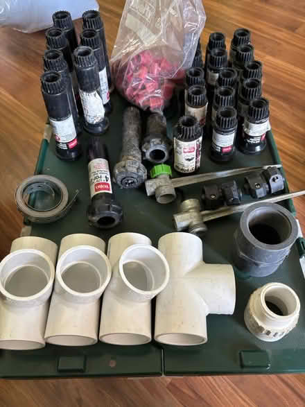 Photo of free Misc sprinkler parts (North Fontana) #1