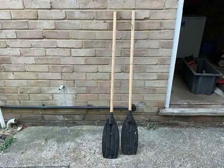 Photo of free Two dinghy paddles (Shoreham by Sea) #1