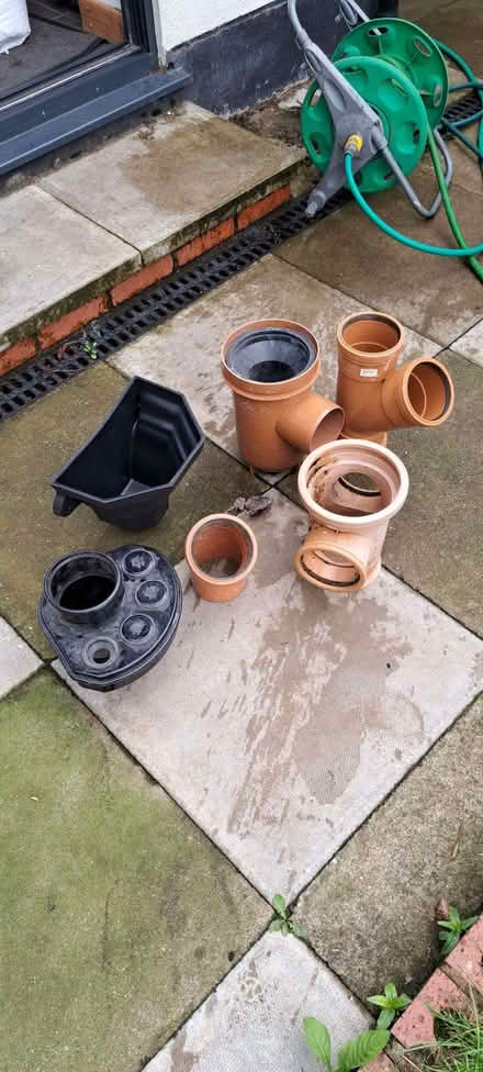 Photo of free Assorted drainage fittings (Chinley SK23) #1