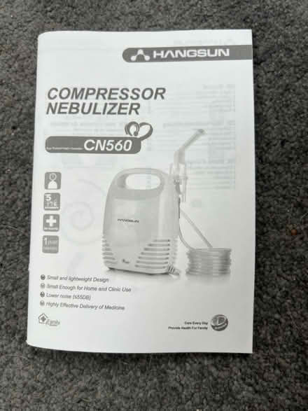 Photo of free Compressor Nebulizer (Walton Cardiff) #3