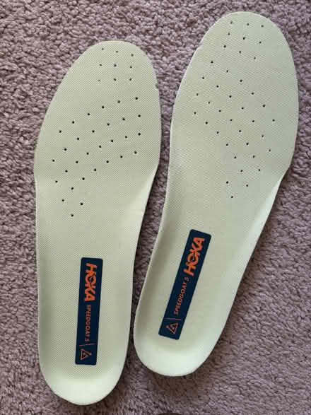 Photo of free NEW men's Hoka insoles (Sunnyvale near Fremont H.S.) #1