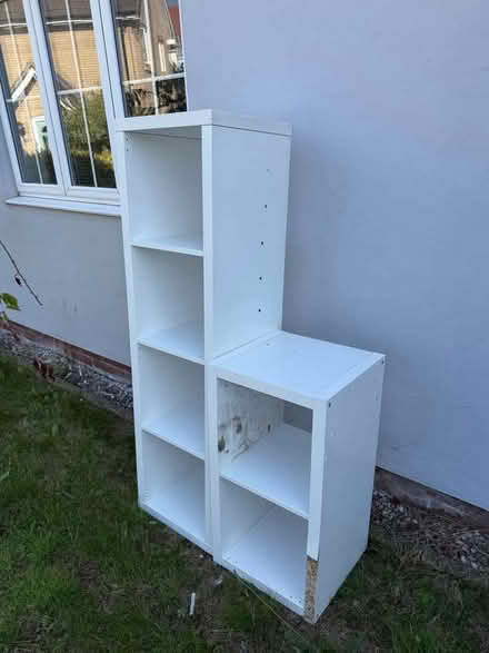 Photo of free 2 IKEA KALLAX Units (Damaged) 📦 (Horkesley Heath CO4) #1