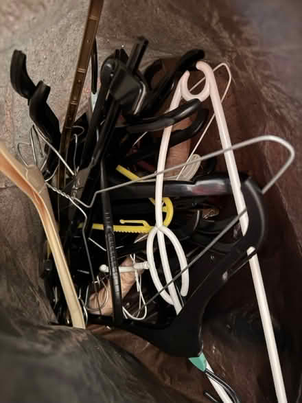 Photo of free Bag of coat hangers (Cheadle Hulme SK8) #1