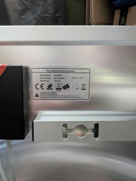 Photo of free IR Panel Heater (Ringmer) #1