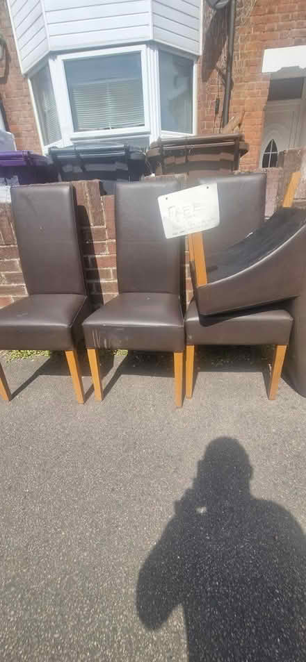 Photo of free Dinning table with 4 chairs (Hitchin SG5 1PD) #3