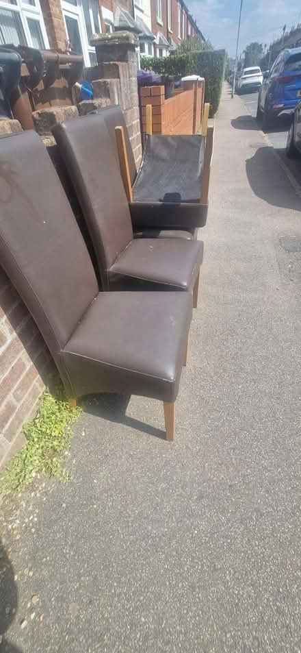 Photo of free Dinning table with 4 chairs (Hitchin SG5 1PD) #2
