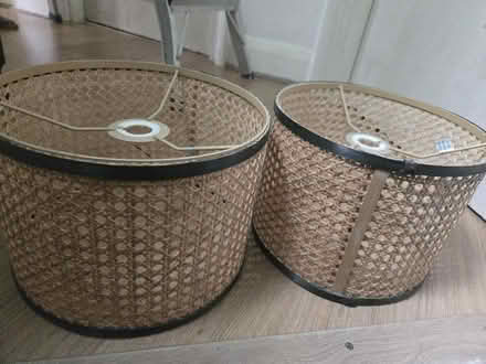 Photo of free 2 lamp shades (Oval) #1