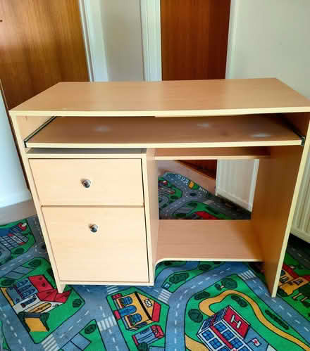 Photo of free Small Desk with Two Drawers (Surrey Heath GU24) #1