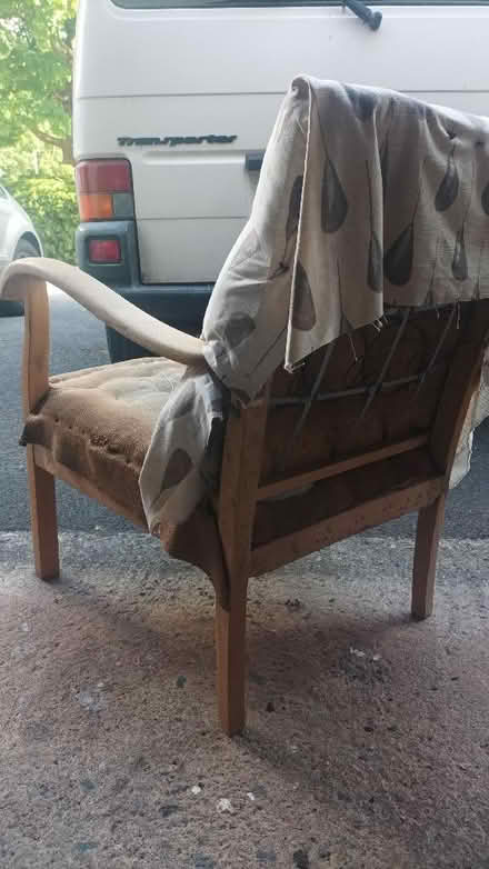Photo of free Small armchair for upholstery project (Dawlish EX7) #1