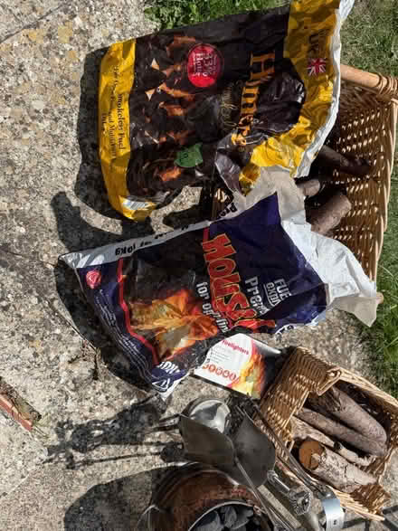 Photo of free Logs, coal, baskets and accessories (Lye Valley OX3) #4