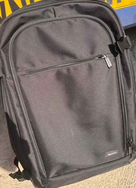 Photo of free Large Black Backpack (IP4 Woodbridge Road) #3