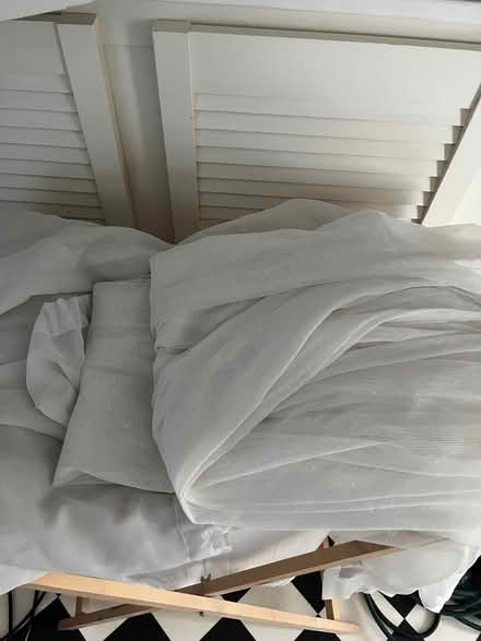 Photo of free Net curtain material (Royal Leamington Spa CV31) #1