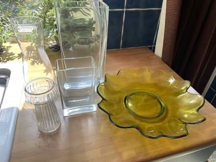 Photo of free Glass vases and dish (Caversham RG4) #1
