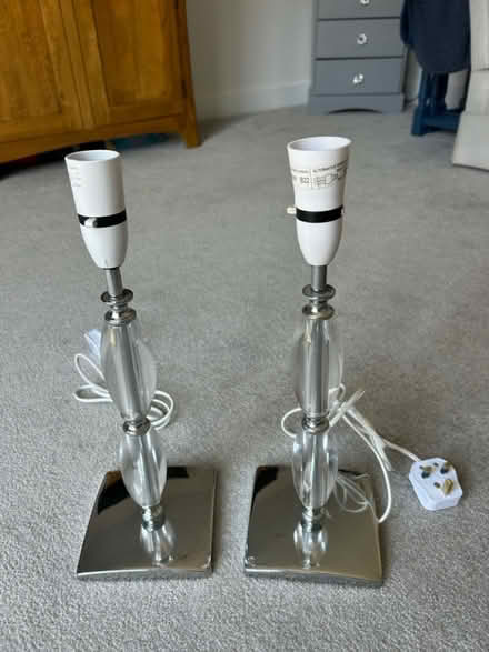 Photo of free Two table lamps (Broad Blunsdon SN26) #1