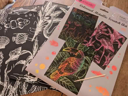 Photo of free Scratch art (Woodley RG5) #1