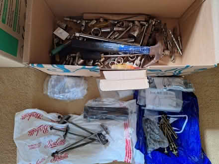 Photo of free Miscellaneous tools, bolts and bits (Helton CA10) #1