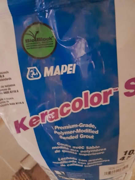 Photo of free 2 bags Professional Grout (Wallingford) #1