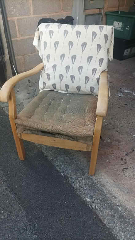 Photo of free Small armchair for upholstery project (Dawlish EX7) #2